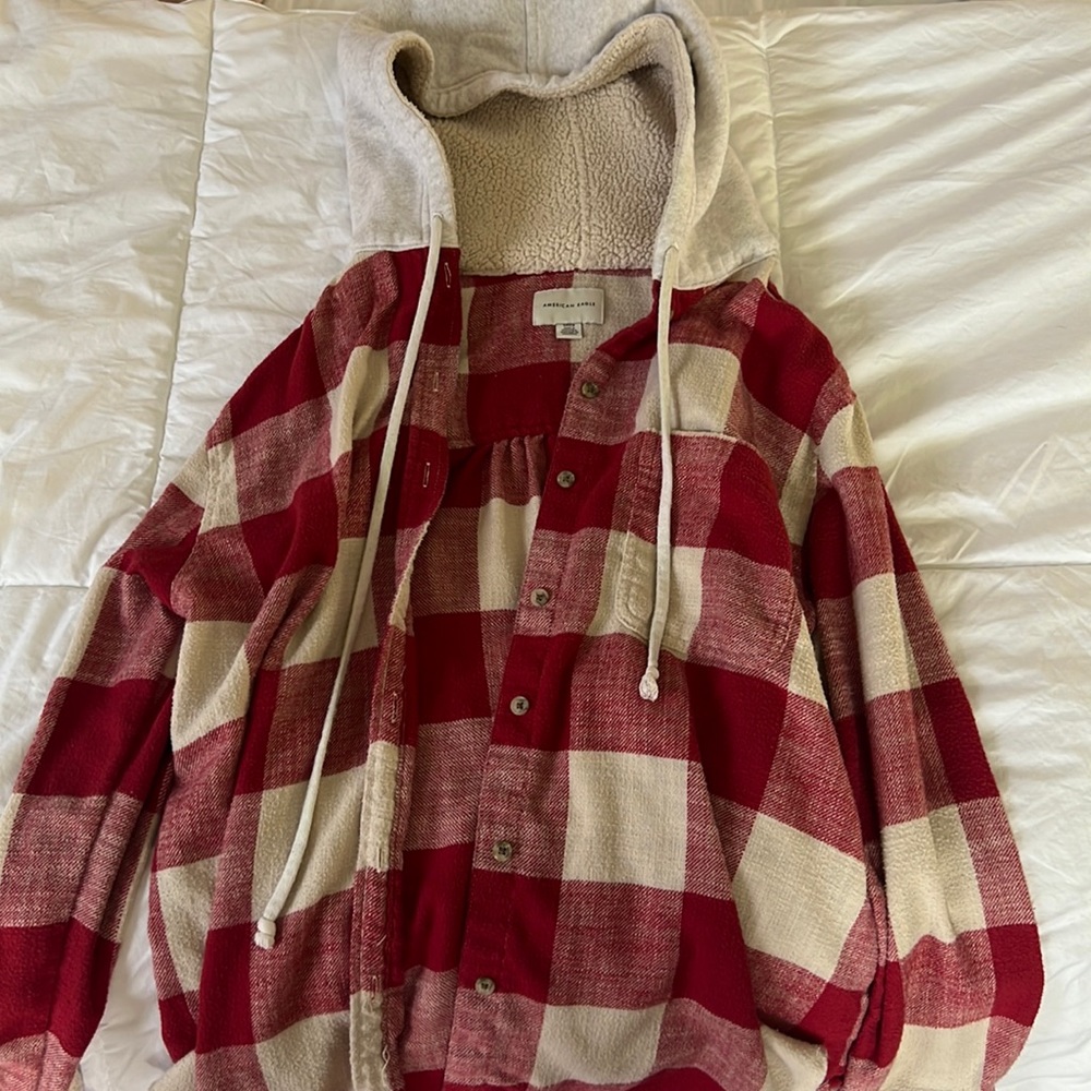 American Eagle Plaid Flannel.